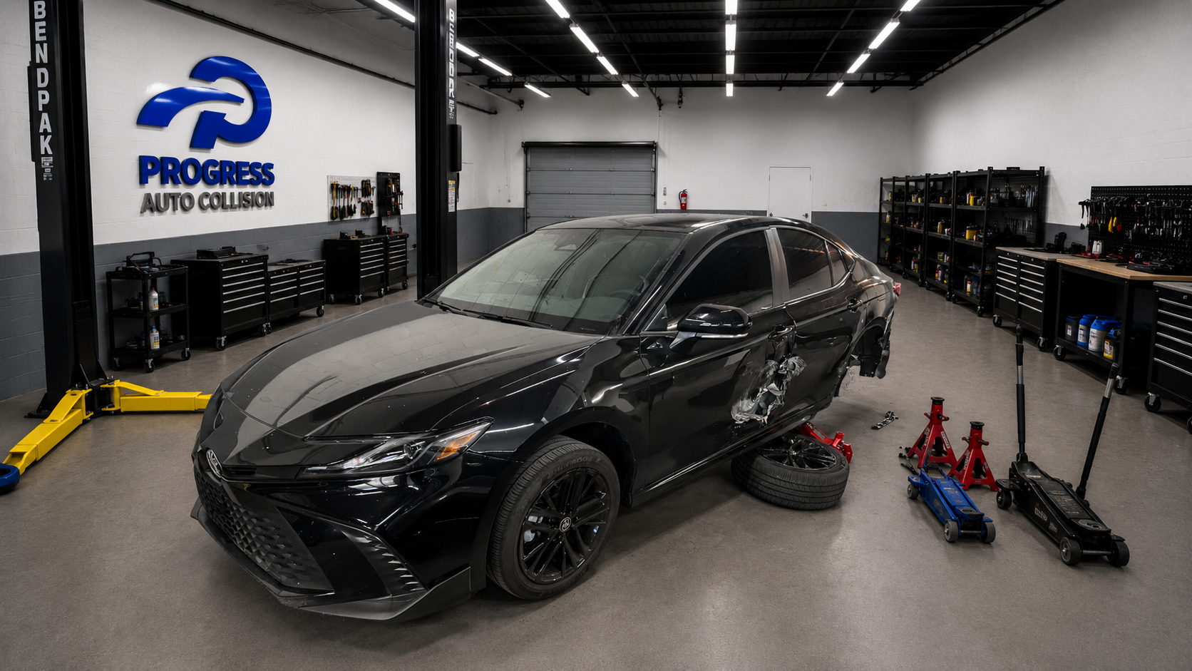 Progress Auto Collision work photo